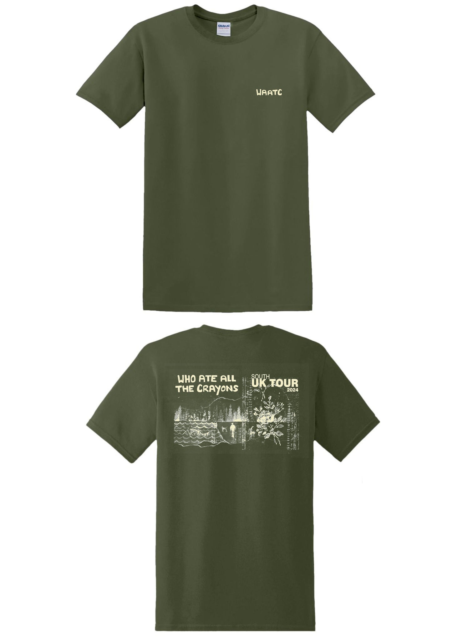 WAATC - 2024 Tour T-Shirt (Green)