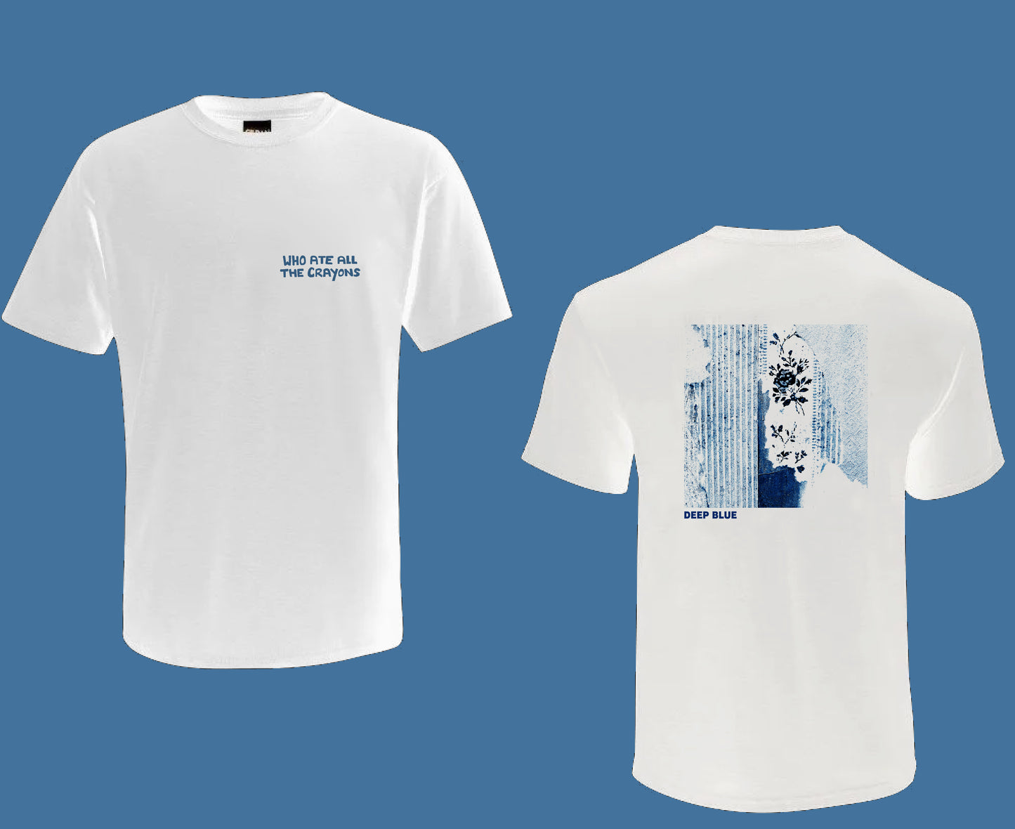 WAATC - Deep Blue T-Shirt (White)